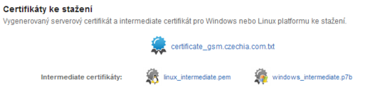 V administraci sslmarket si můžete váš certifikát stáhnout